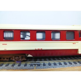Rivarossi "véro"  1455, remorque seule de rame automotrice Ale 803  FS   BO
