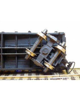 RIVAROSSI  véro 2206, wagon plat pour transport de tubes  ( flat car ) Illinois Central   BO