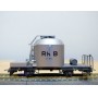 BEMO HOm 2252 102, wagon silo à ciment type Uce Mohrenköpf RhB BO