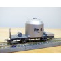 BEMO HOm 2252 102, wagon silo à ciment type Uce Mohrenköpf RhB BO