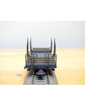Voiture métallique à portes centrales AB 1157 Rhb BO