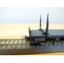 BEMO 2264 101, wagon plat porte grumes  type Kk-w  N° 7301  RhB  neuf  BO