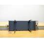 BEMO 2264 101, wagon plat porte grumes  type Kk-w  N° 7301  RhB  neuf  BO