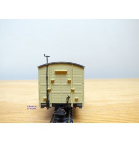 BEMO  3005, wagon couvert à 3 essieux  type G N° 480   DB   BO   HOe