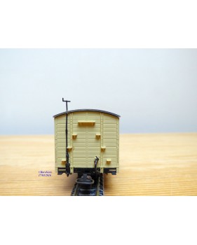 BEMO  3005, wagon couvert à 3 essieux  type G N° 480   DB   BO   HOe