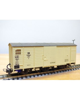 BEMO  3005, wagon couvert à 3 essieux  type G N° 480   DB   BO   HOe