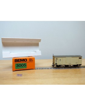 BEMO  3005, wagon couvert à 3 essieux  type G N° 480   DB   BO   HOe