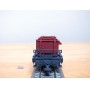 BEMO 2258 117, wagon plat  type Kk-w  N° 7347 chargé de 2 bennes  à gravier   RhB   neuf   BO