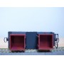 BEMO 2258 117, wagon plat  type Kk-w  N° 7347 chargé de 2 bennes  à gravier   RhB   neuf   BO