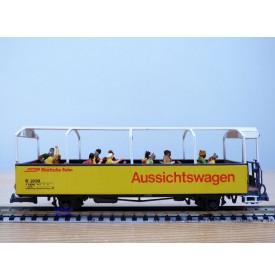 D+R Modellbahn 20099, wagon panoramique  B 2099    Rhb   BO
