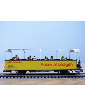 D+R Modellbahn 20099, wagon panoramique  B 2099    Rhb   BO