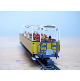 D+R Modellbahn 20099, wagon panoramique  B 2099    Rhb   BO