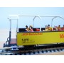 D+R Modellbahn 20099, wagon panoramique  B 2099    Rhb   BO