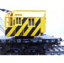 Märklin métal 4617 Wagon surbaissé EVS DB BO