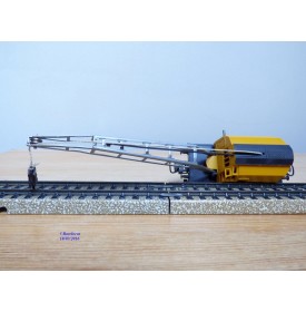 Primex 4556 ( Märklin 4611 ),  wagon grue KRUPP ARDELT  jaune  DB