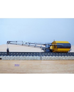 Primex 4556 ( Märklin 4611 ),  wagon grue KRUPP ARDELT  jaune  DB