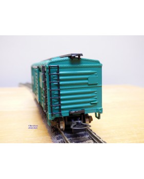 RIVAROSSI  véro 2259, wagon à claire voie  ( cattle car / stock  ) Santa Fe  AT&SF  neuf  BO