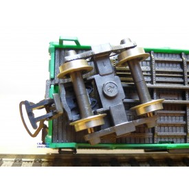 RIVAROSSI  véro 2259, wagon à claire voie  ( cattle car / stock  ) Santa Fe  AT&SF  neuf  BO