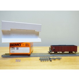 BEMO HOm  2251 109,  wagon tombereau  type E   N°: 6609   RhB   neuf  BO 