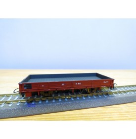Voiture métallique à portes centrales AB 1157 Rhb BO