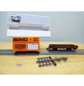 BEMO 2268 193, wagon plat  de service ( Dienstwagen ) type Xk  N° 8613  RhB  neuf  BO
