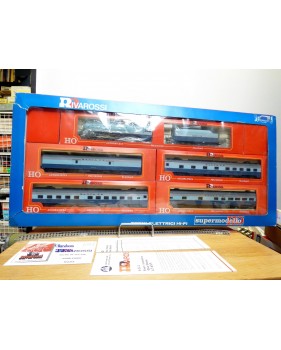 RIVAROSSI "véro" 250, rare coffret De Luxe Super Chief  Blue Goose  Santa Fé  AT&SF  neuf    BO