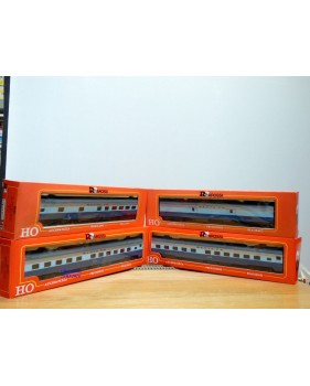RIVAROSSI "véro" 250, rare coffret De Luxe Super Chief  Blue Goose  Santa Fé  AT&SF  neuf    BO