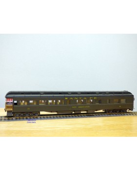  RIVAROSSI  2718, voiture de queue  ( heavyweight Cafe Observation  )   N° 35  Pennsylvania   PRR  neuf   BO