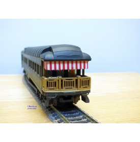  RIVAROSSI  2718, voiture de queue  ( heavyweight Cafe Observation  )   N° 35  Pennsylvania   PRR  neuf   BO