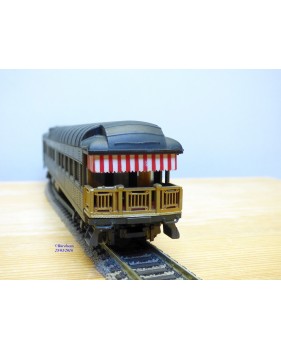  RIVAROSSI  2718, voiture de queue  ( heavyweight Cafe Observation  )   N° 35  Pennsylvania   PRR  neuf   BO