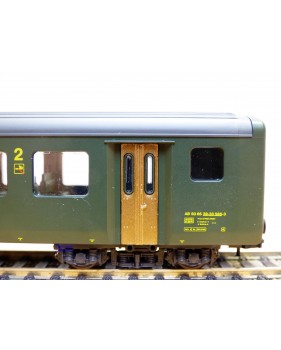 ROCO 44337, voiture unifiée mixte  1/ 2  Kl.  SBB    BO
