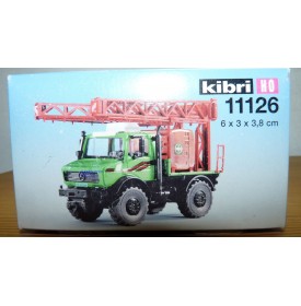 KIBRI 11126  Kit  MERCEDES BENZ UNIMOG pulvérisateur  Neuf  BO 1/87 HO