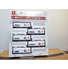 RIVAROSSI véro 5670,  coffret de 5 wagons  réfrigérant  cinquantenanire de Rivarossi     neuf   BO
