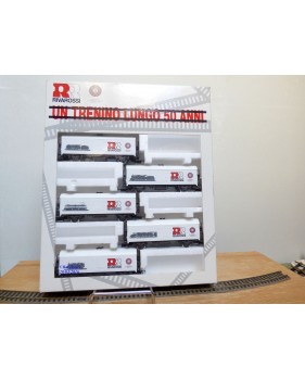 RIVAROSSI véro 5670,  coffret de 5 wagons  réfrigérant  cinquantenanire de Rivarossi     neuf   BO