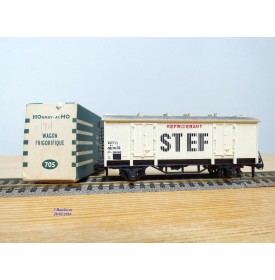 HORNBY acHO 705, wagon couvert réfrigérant STEF SNCF 