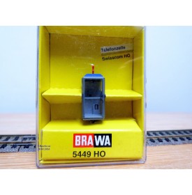 BRAWA  5449, cabine téléphonique Swisscom  éclairée  neuf   BO 
