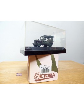 VICTORIA R 001, Jeep Willys  D-Day    neuf  BO   1/43 