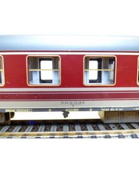 RIVAROSSI  véro 2541, voiture  type Az x 1 Cl.   FS   neuf   BO