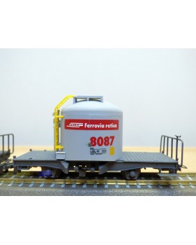 BEMO HOm  7460 150,  Coffret 4  wagons silos à ciment type Uce Mohrenköpfe  RhB   BO 