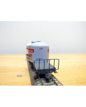 BEMO HOm  7460 150,  Coffret 4  wagons silos à ciment type Uce Mohrenköpfe  RhB   BO 