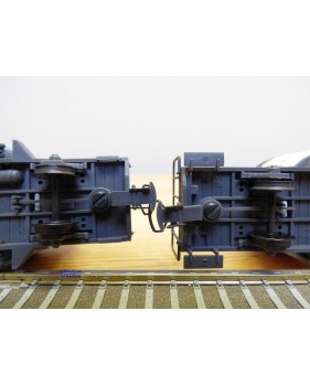 BEMO HOm  7460 150,  Coffret 4  wagons silos à ciment type Uce Mohrenköpfe  RhB   BO 