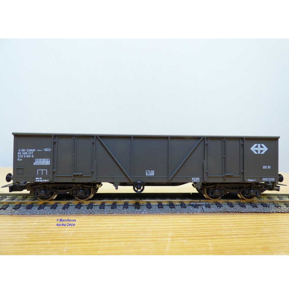 RIVAROSSI  2415,  wagon tombereau  type Eaos  SBB CFF FFS    neuf    BO