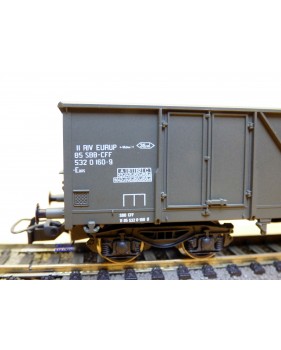 RIVAROSSI  2415,  wagon tombereau  type Eaos  SBB CFF FFS    neuf    BO