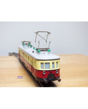 Autorail et remorque DB