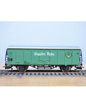 RIVAROSSI véro 2077,  wagon réfrigérant  type Ihs  Staufen Bräu   DB    neuf    BO