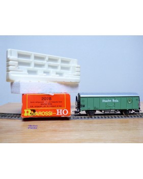 RIVAROSSI véro 2077,  wagon réfrigérant  type Ihs  Staufen Bräu   DB    neuf    BO