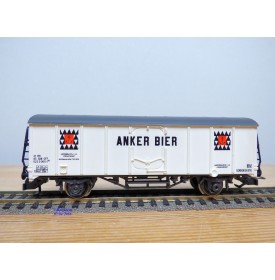 RIVAROSSI  2087,  wagon couvert réfrigérant  type Hgm  ANKER BIER    SBB CFF FFS    neuf    BO