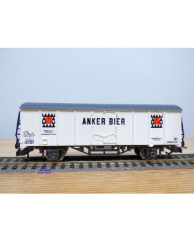 RIVAROSSI  2087,  wagon couvert réfrigérant  type Hgm  ANKER BIER    SBB CFF FFS    neuf    BO