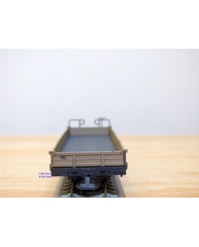 BEMO 2267 102, wagon plat long type K-w  N° 7502  RhB  neuf  BO