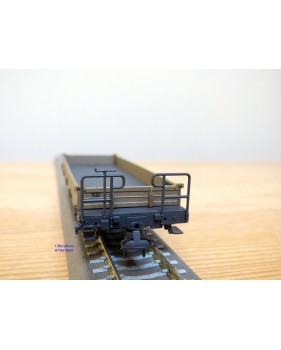 BEMO 2267 102, wagon plat long type K-w  N° 7502  RhB  neuf  BO